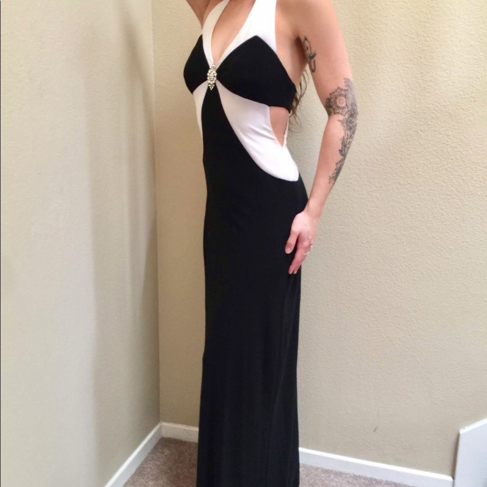 Prom dress. Poly Spandex Blend